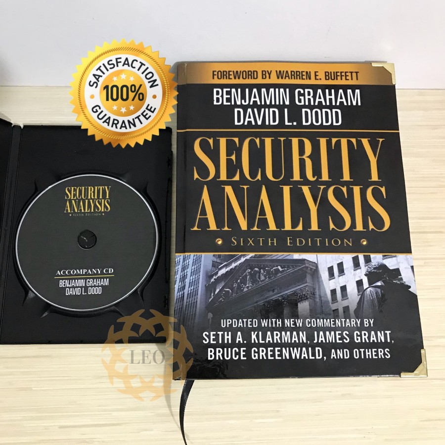 Jual Buku Security Analysis PLUS VERSION - Benjamin Graham, David Dodd ...