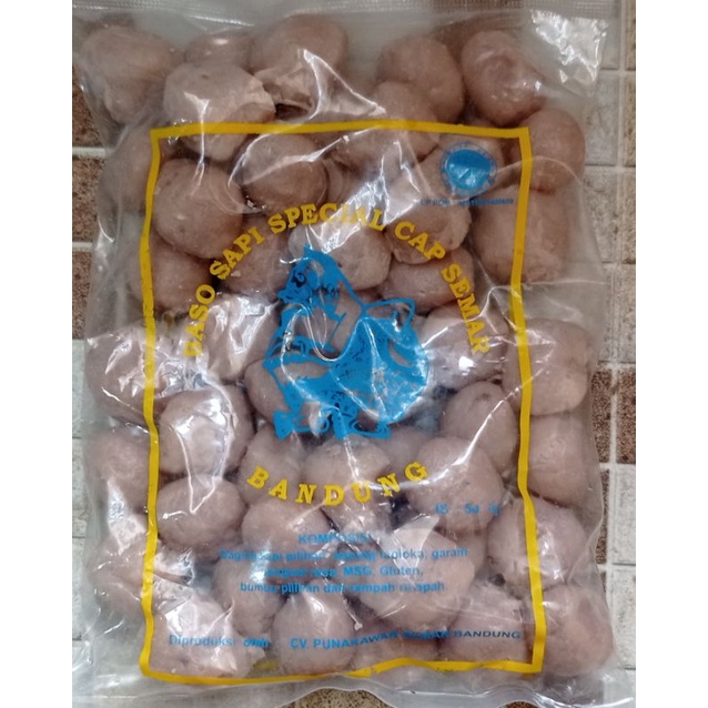 Jual Bakso Sapi Spesial Cap Semar Kecil Isi 50 Butir 250 Gram Shopee