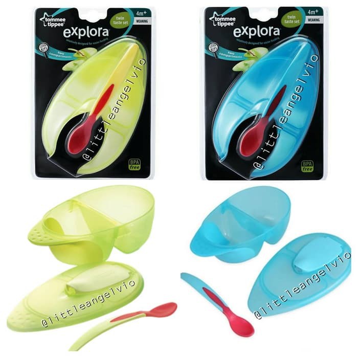 Tommee Tippee 4er Set Entwöhnungslöffel – Mit Farbwechsel-Wärmefühlerspitze