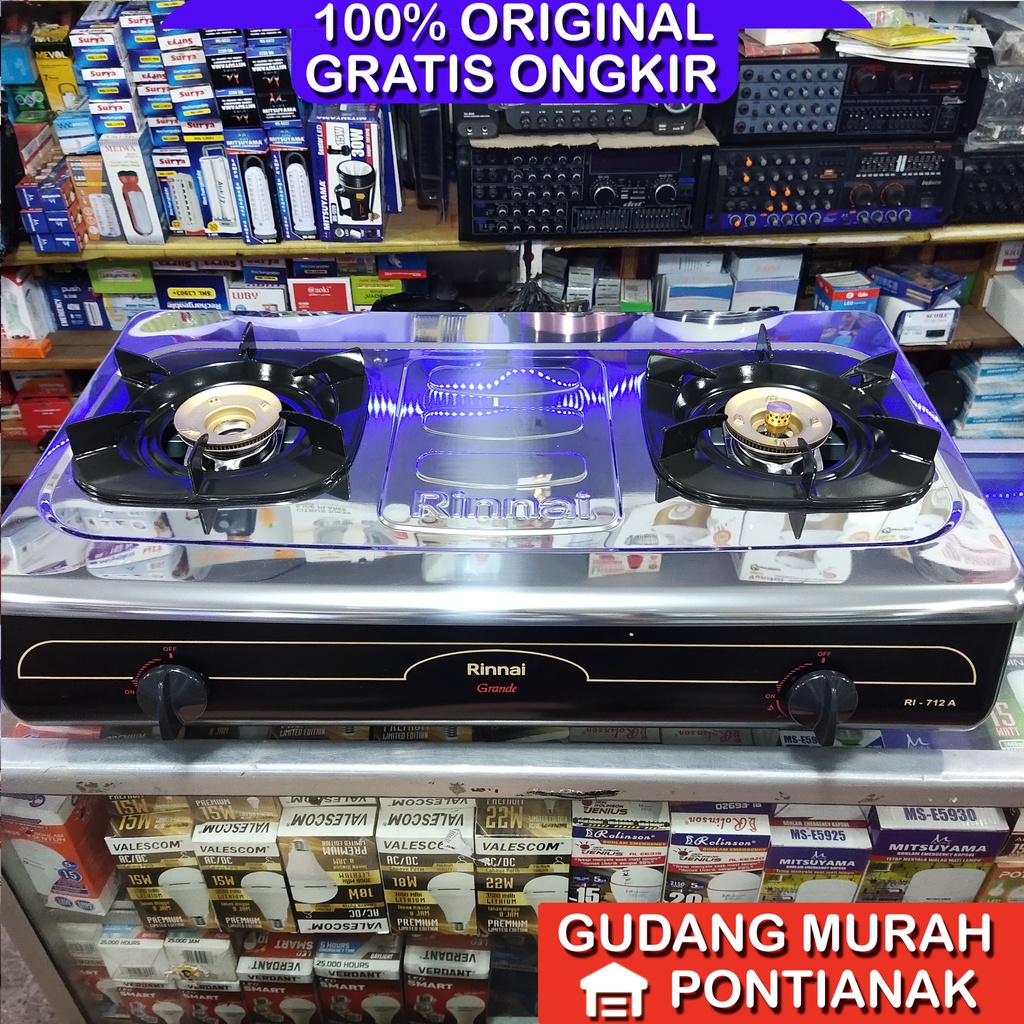 Jual Kompor Gas Rinnai Grande Jumbo Api Lilin Ri A A Body Bisa