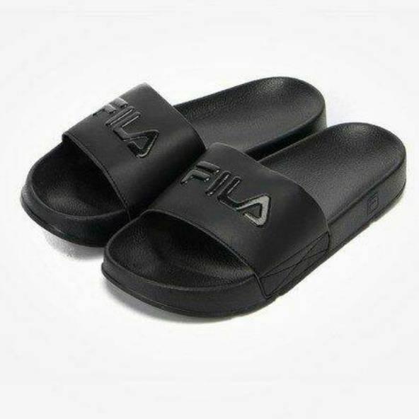 Jual SANDAL FILA FULL BLACK FILA SENDAL SANDAL SLOP PRIA SANDAL FILA PRIA MURAH TERMURAH Shopee Indonesia