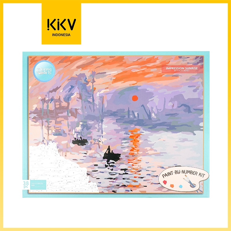 Jual KKVLanger·Paint By Numbers · Frame Version ·Impression Sunrise