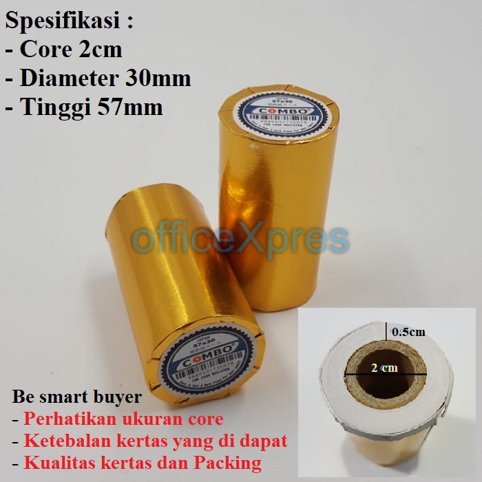 Jual Kertas Struk Kasir Kertas Thermal X Kertas Struk Thermal