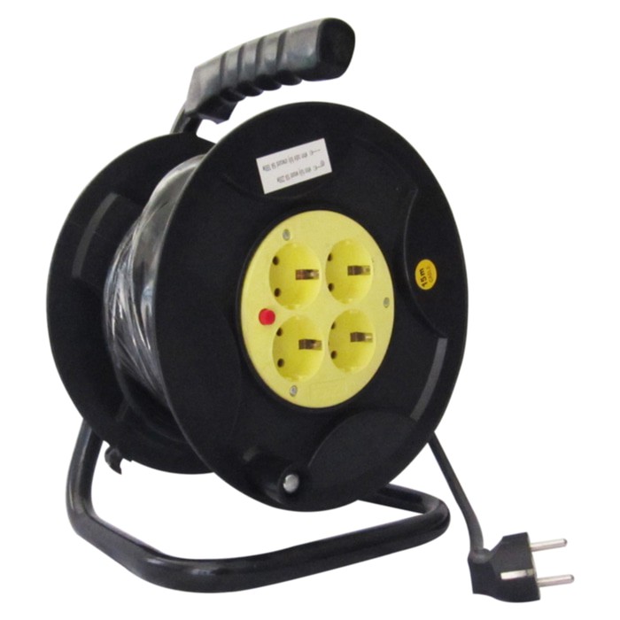 Jual Kabel Roll 15 Meter 4 Stop Kontak | Kabel Gulung Listrik | Cable ...