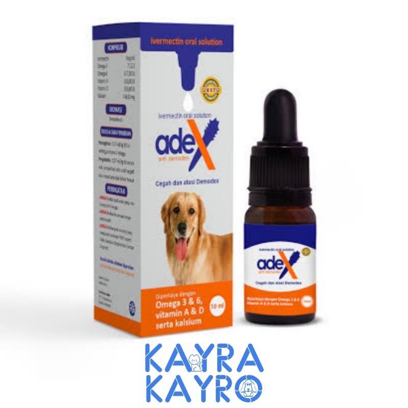 Jual Adex Oral Solution 10 mL - Obat Minum Anti Demodex & Scabies ...