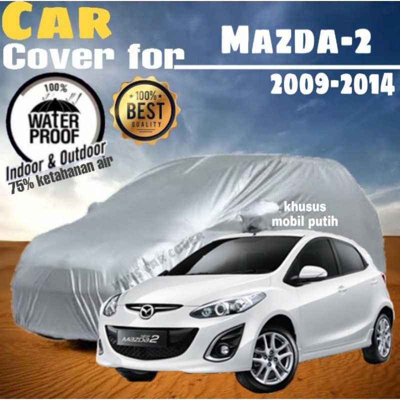 Jual Sarung mobil mazda 2 2009-2014 khusus untuk mobil putih | Shopee