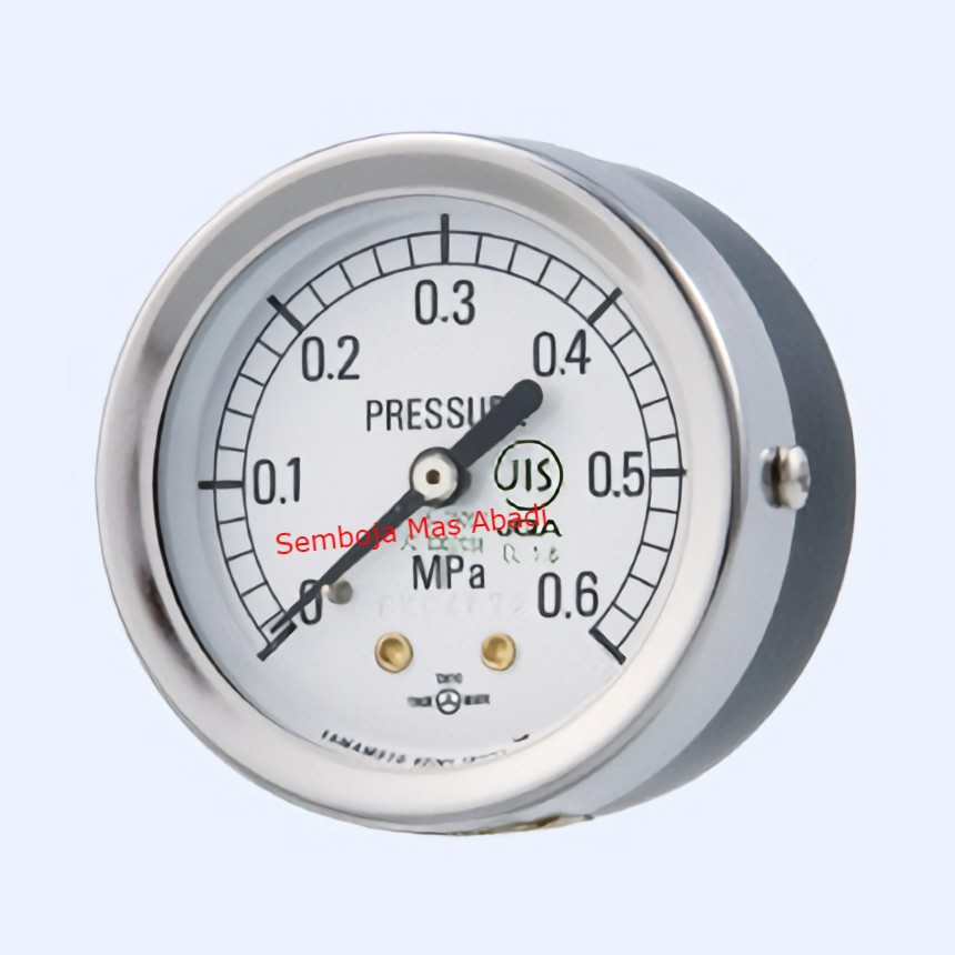 Jual Pressure Gauge Yamamoto Keiki 2inch,50mm, 02.5MPa, 1/4R, type D