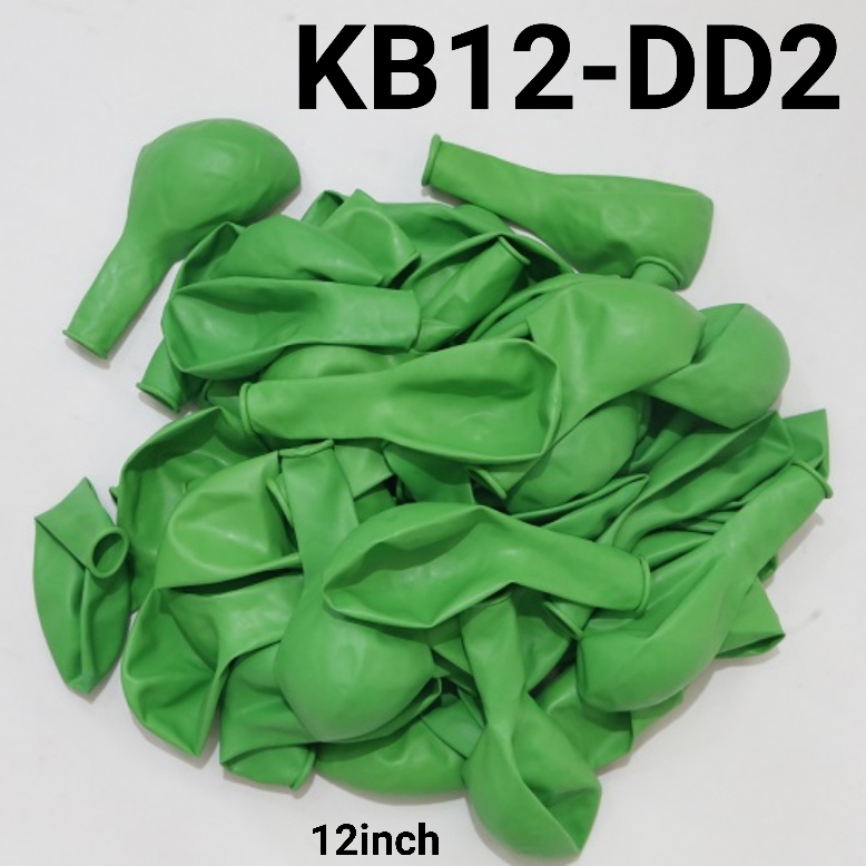 Jual Kb Dd Balon Latex Inch Cm Doff Tebal Hijau Muda Pupus