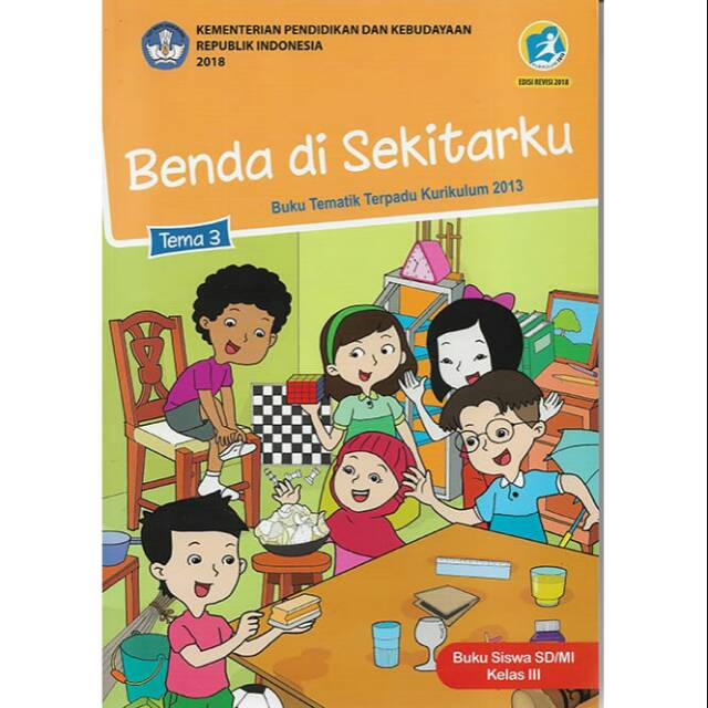 Jual Buku Tematik Tema 3 Kelas 3 SD/MI Semester 1 Kurikulum 2013 Revisi ...