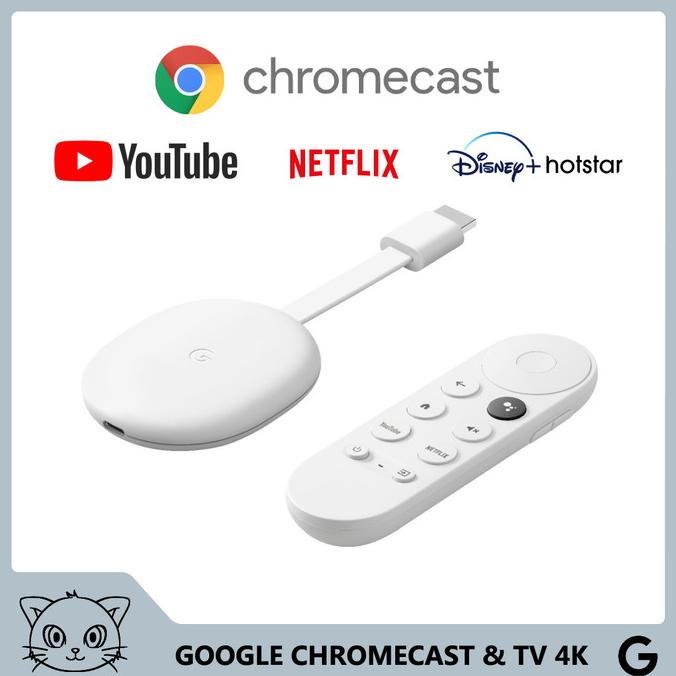 Jual Google Chromecast With Google TV 4K HDR | Shopee Indonesia