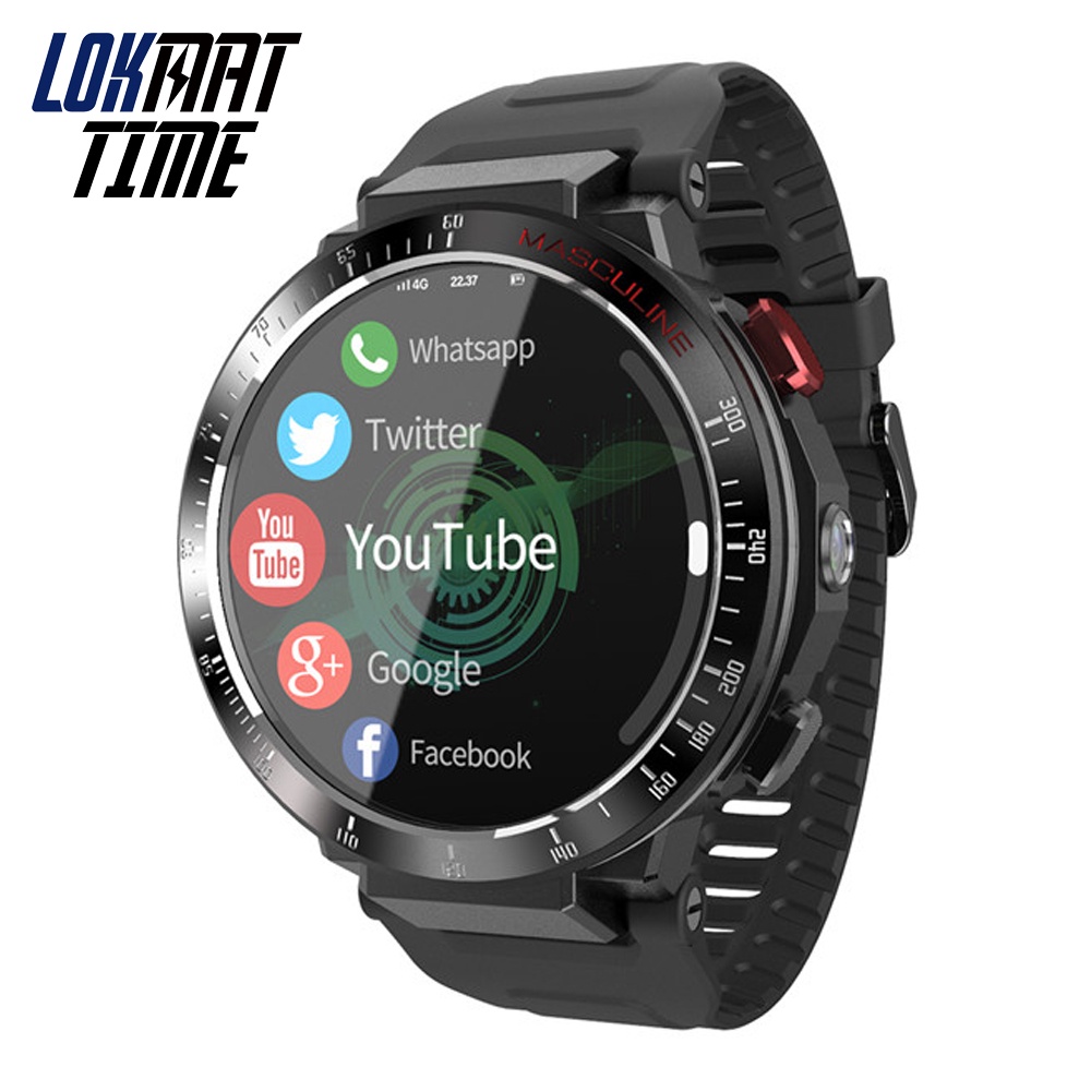 Jual Lokmat Time Smart Watch Android 7.1 Wifi 4G Smartwatches Men