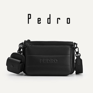 PEDRO Frank Sling Bag With Earphone Holder for Men