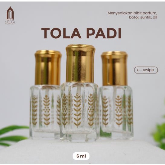 Jual Botol Tola Padi 6 ML Stik - Botol Parfume Reffil kosong Tola Motif ...
