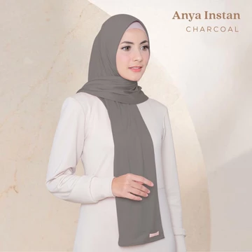 Pinkish Official Anya Instan (Pashmina Instan Oval Bahan Korean Jersey)