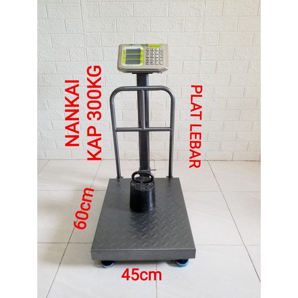 Jual Timbangan Duduk Digital Plat Lebar Kapasitas 300kg Timbangan ...