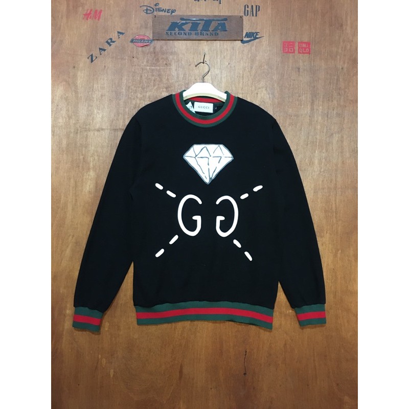 HOODIE BRANDED SECONDgucci original sweater gucci crewneck gucci second gucci dimond gucci italy