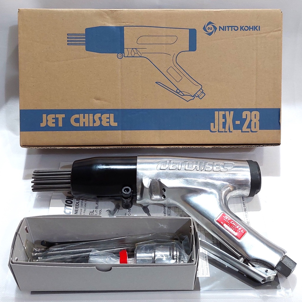 Jual Nitto Kohki Needle Scaler Jet Chisel JEX28 Heavy Duty Type