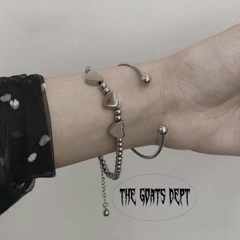 Jual The Goats Dept - Metal Love Beads Bracelet Set Original / tgd97 ...