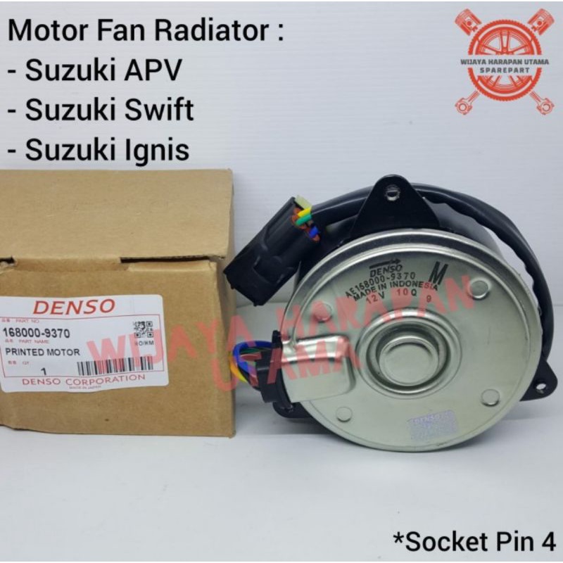 Jual MOTOR FAN RADIATOR SUZUKI APV SWIFT IGNIS DENSO | Shopee Indonesia
