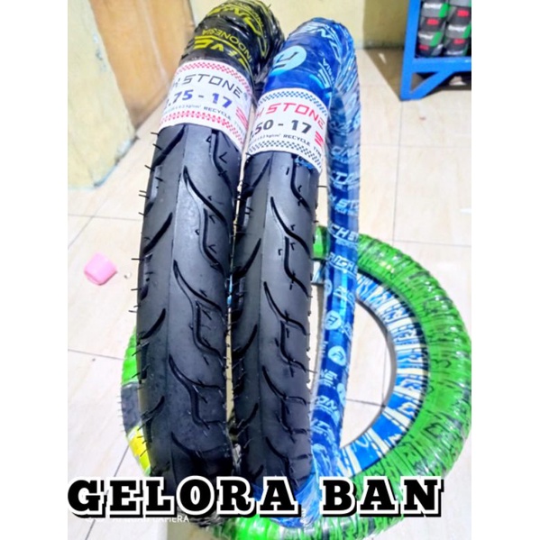 Jual satu set ban motor 250-17 & 275-17 ban bebek ban ring 17 ban flemo ...