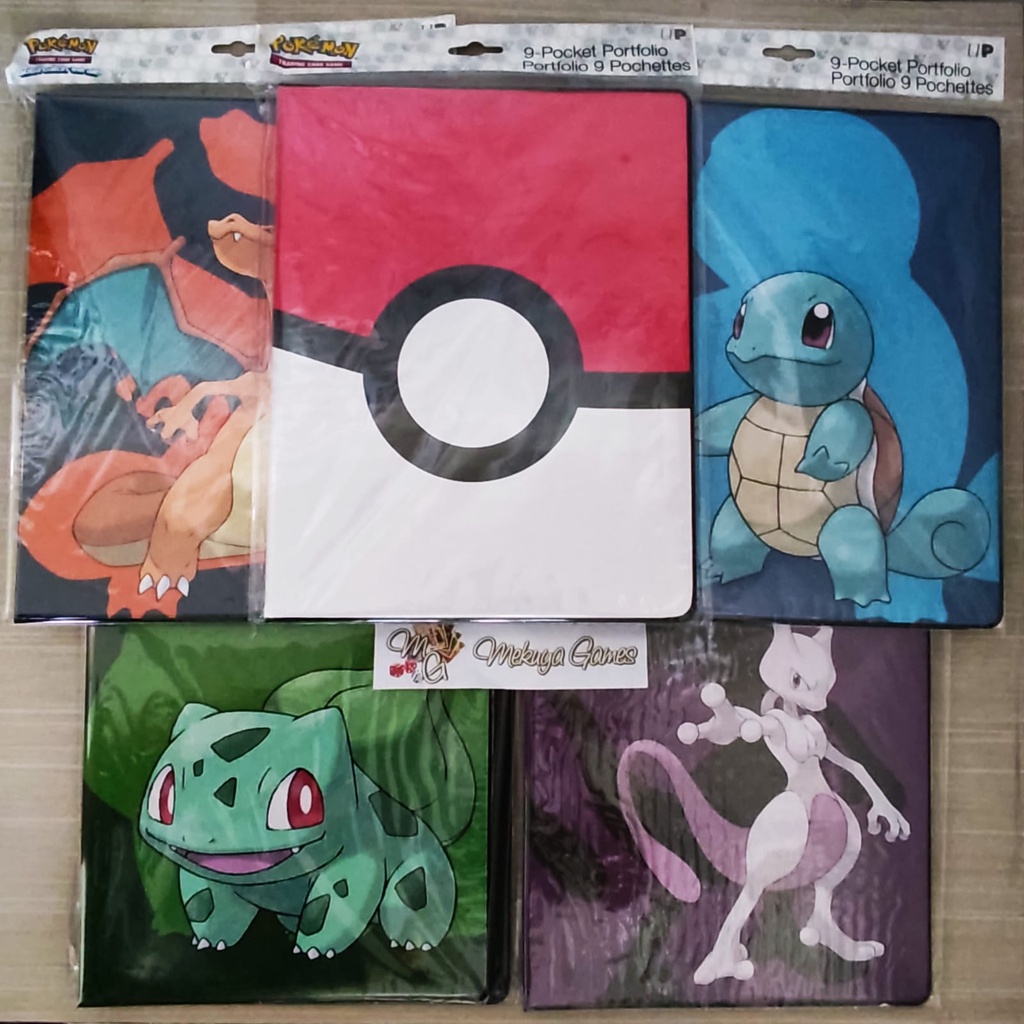 Jual Ultra Pro 9-Pocket Portfolio Binder Buku Album 180 Kartu Pokemon