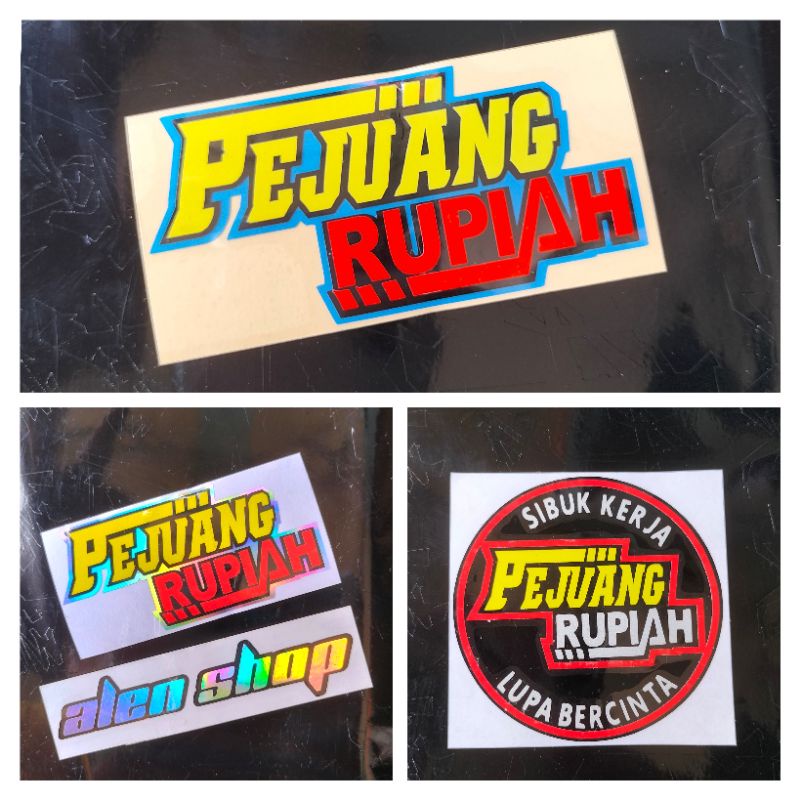 Jual Stiker Cutting Pejuang Rupiah Shopee Indonesia