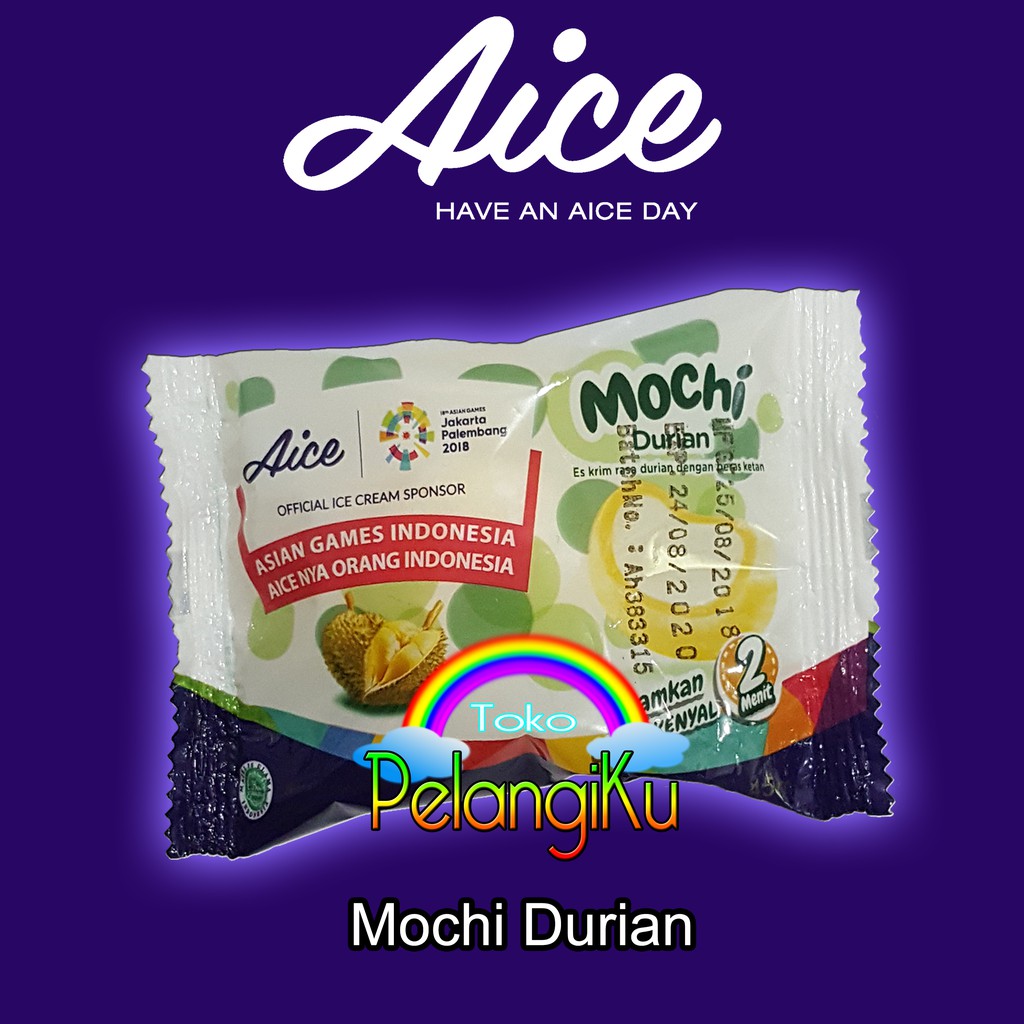 Jual Aice Es Krim Ice Cream Durian Mochi Shopee Indonesia