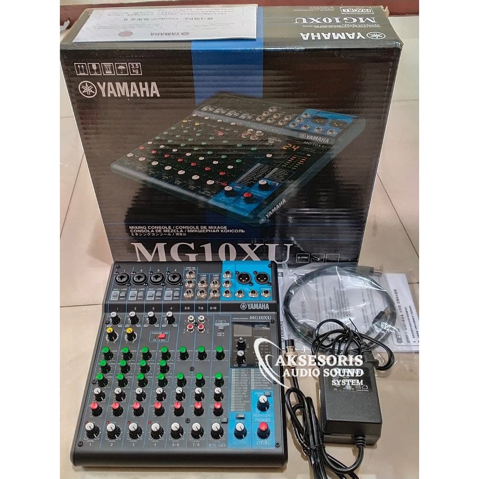 Jual Mixer Yamaha MG10XU Efek Digital Reverb Kualitas Bagus Shopee