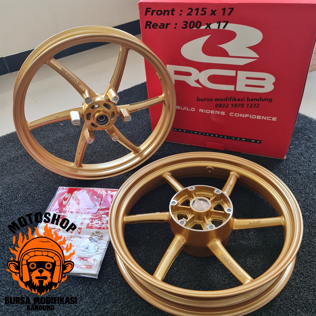 Jual RCB SP 522 Kawasaki Ninja 150 RR Original Velg RCB Racing Boy ...