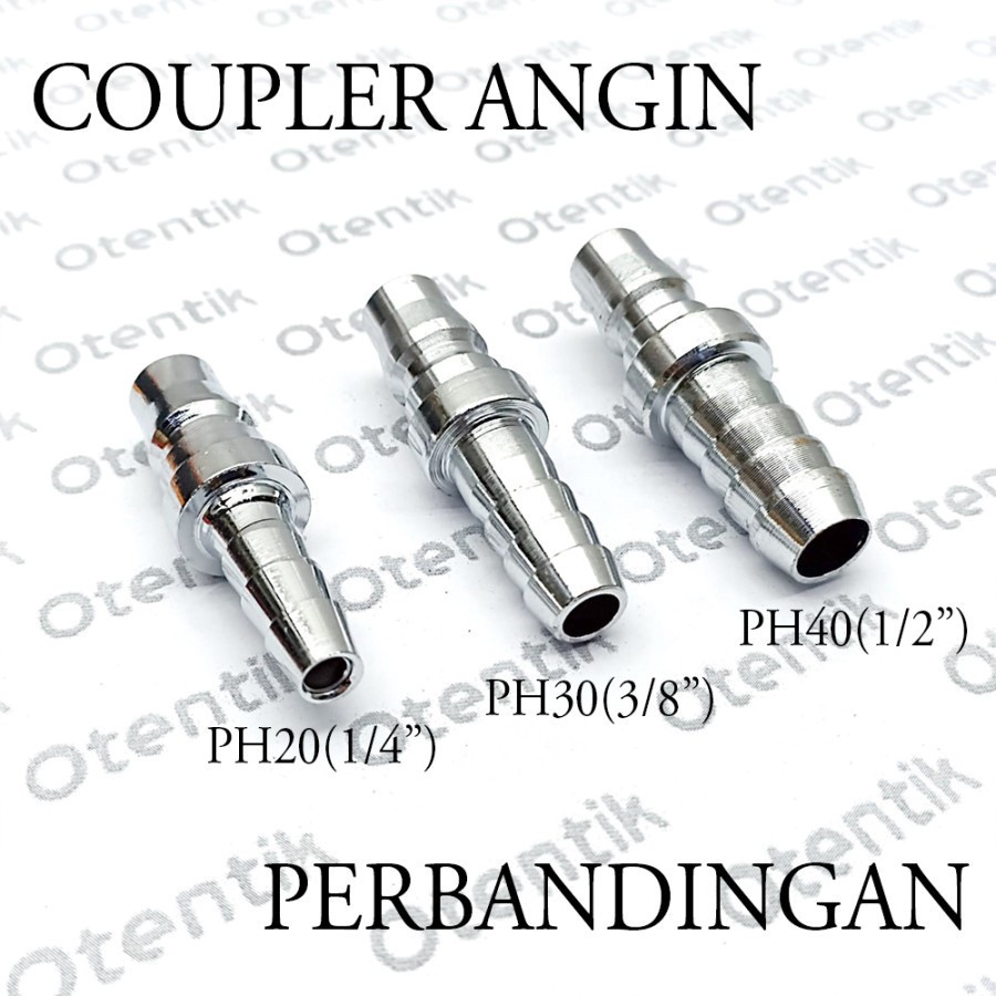 Jual COUPLER PH 20 - Kopler PH20 - SAMBUNGAN SELANG ANGIN KOMPRESOR ...