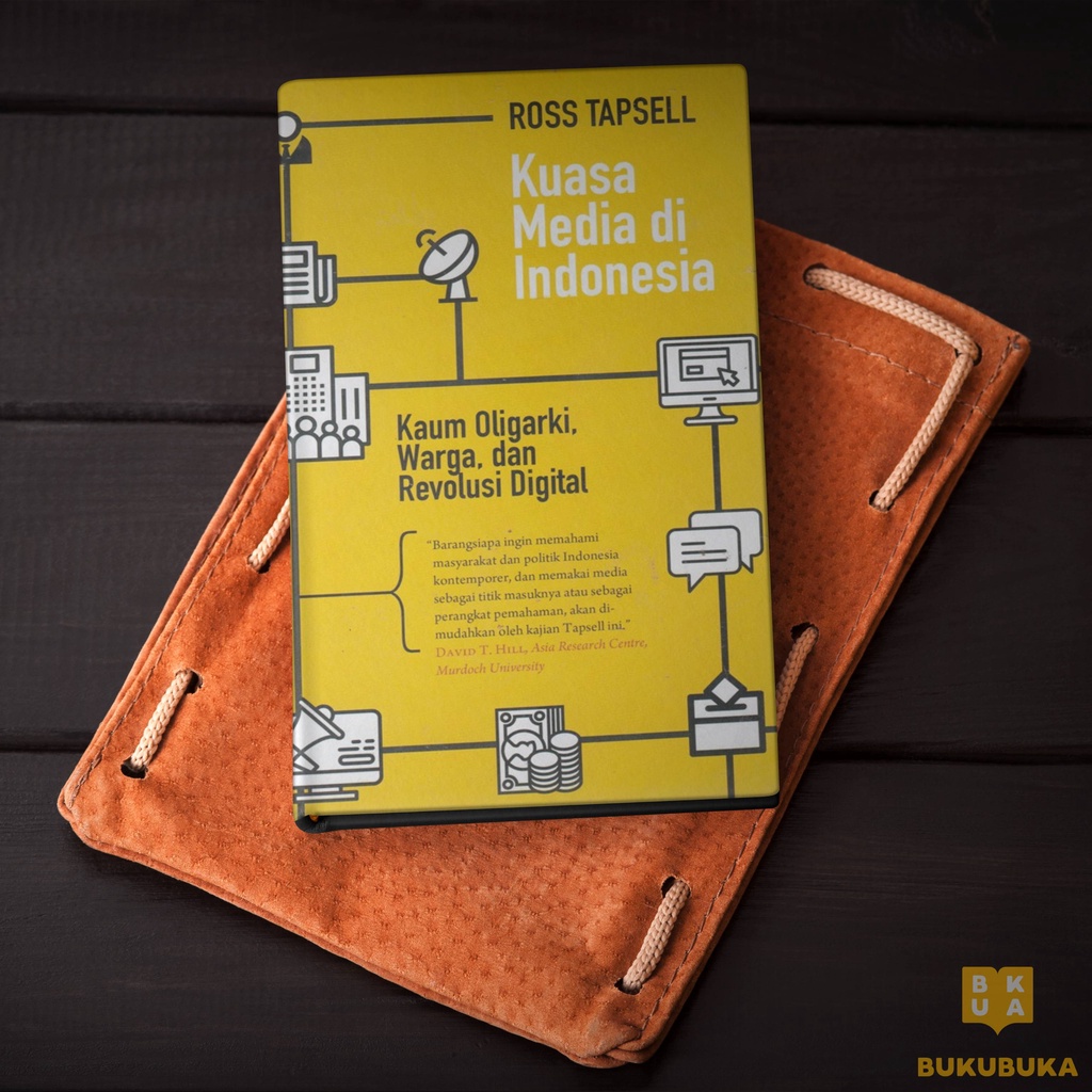 Jual Buku Kuasa Media di Indonesia Kaum Oligarki, Warga, dan Revolusi