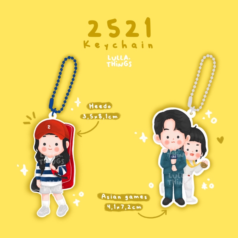 Jual Twenty Five Twenty One 2521 / Keychain Popsocket Standee Sticker ...