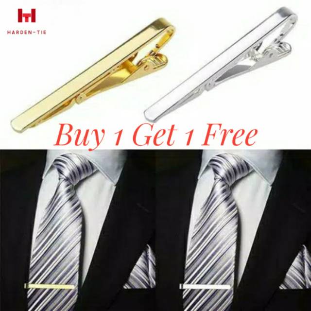 Jual Jepit Dasi Tie Bar Tie Clip Warna Gold Dan Silver Murah Termurah Dan Bagus Harden 7577