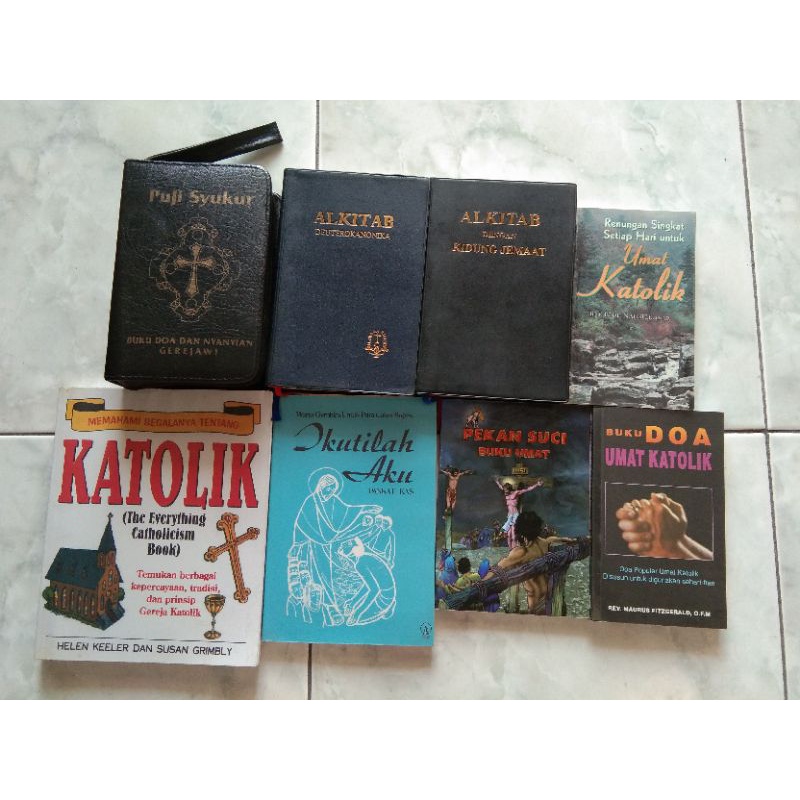 Jual Paket Buku Rohani Agama Katolik Bekas Preloved Baca Deskripsi ...