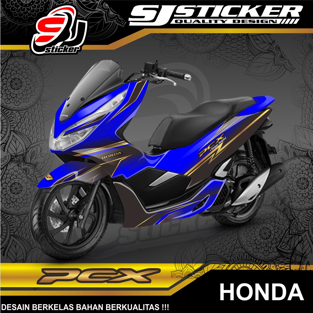 Jual Decal Sticker Full Body Pcx Cbs Abs Decal Honda Pcx Desain Custom Shopee Indonesia