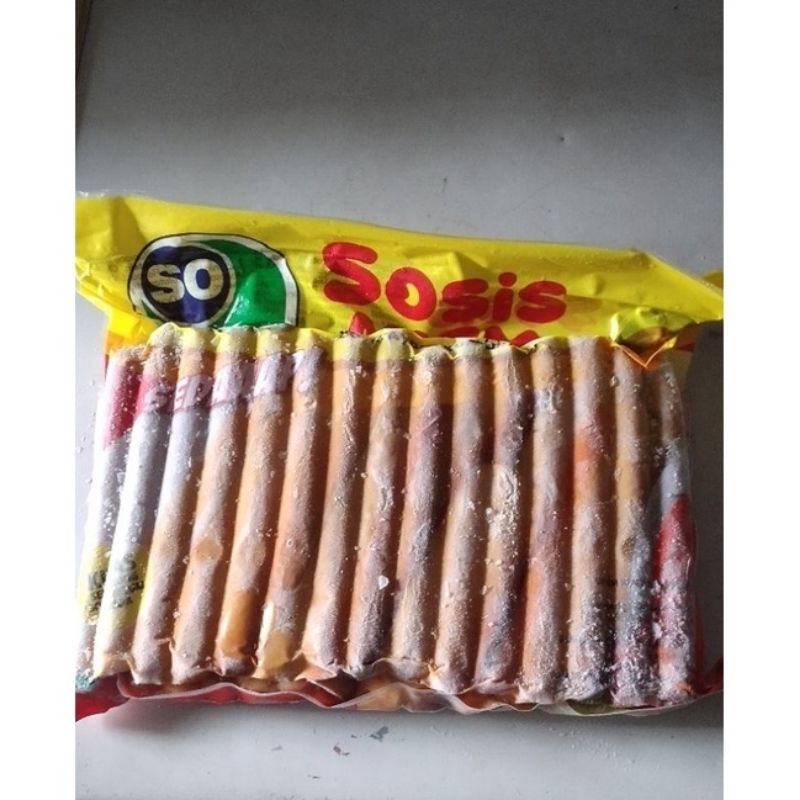 Jual So Nice Sosis Ayam 1kg 40 Batang Shopee Indonesia