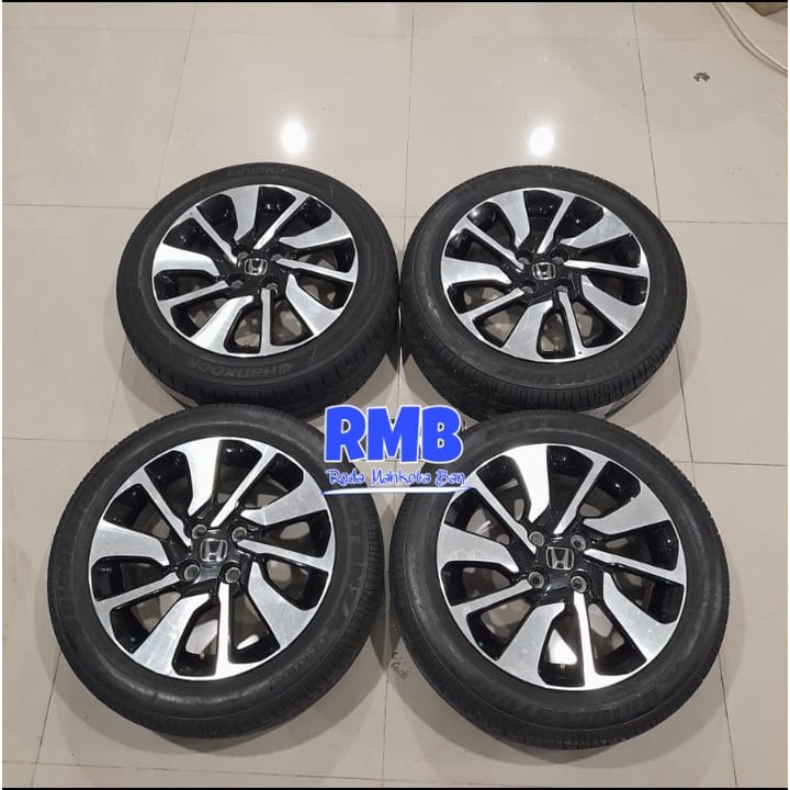 Jual VELG MOBIL BEKAS ORIGINAL NEW BRIO RS RING 15 + BAN SEKEN | Shopee ...