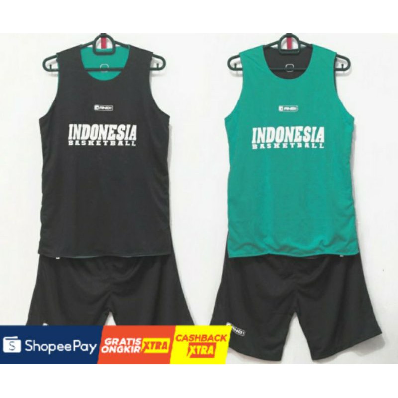 Jual Training Jersey Basket / Jersey Latihan Indonesia Basketball ...