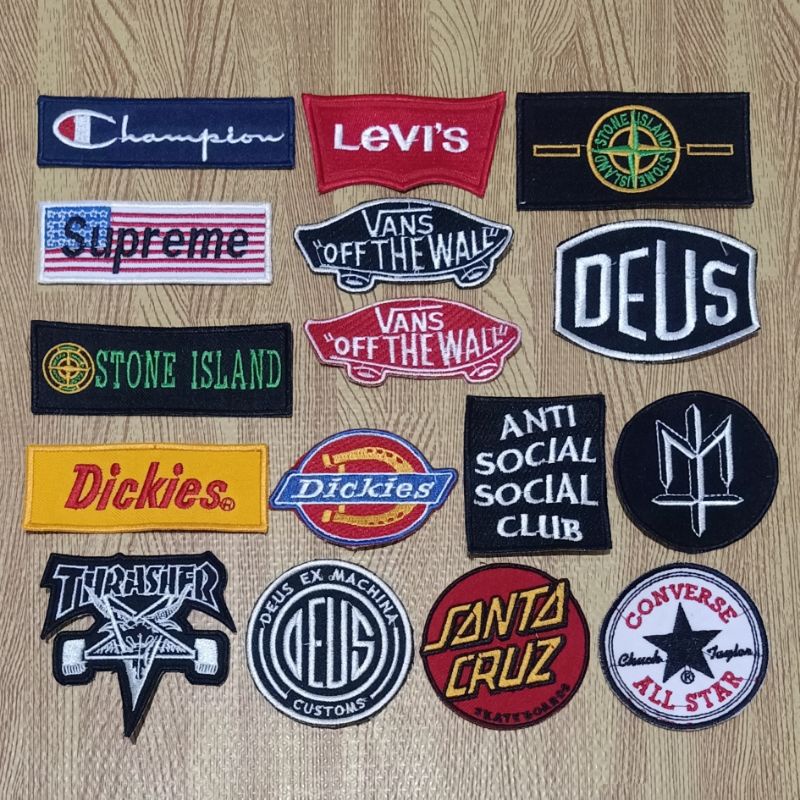 Jual Patch Bordir Logo Brand Skate Premium Best Quality Shopee Indonesia