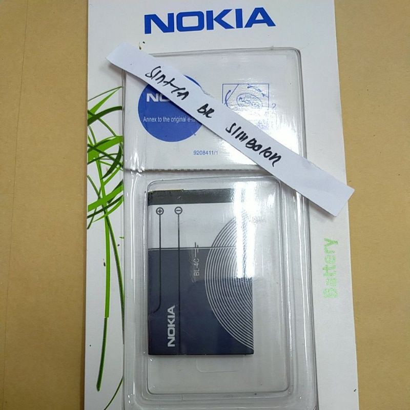 Jual BATERAI NOKIA BL-4C ORIGINAL BL 4C BL4C BATERAI NOKIA JADUL ...