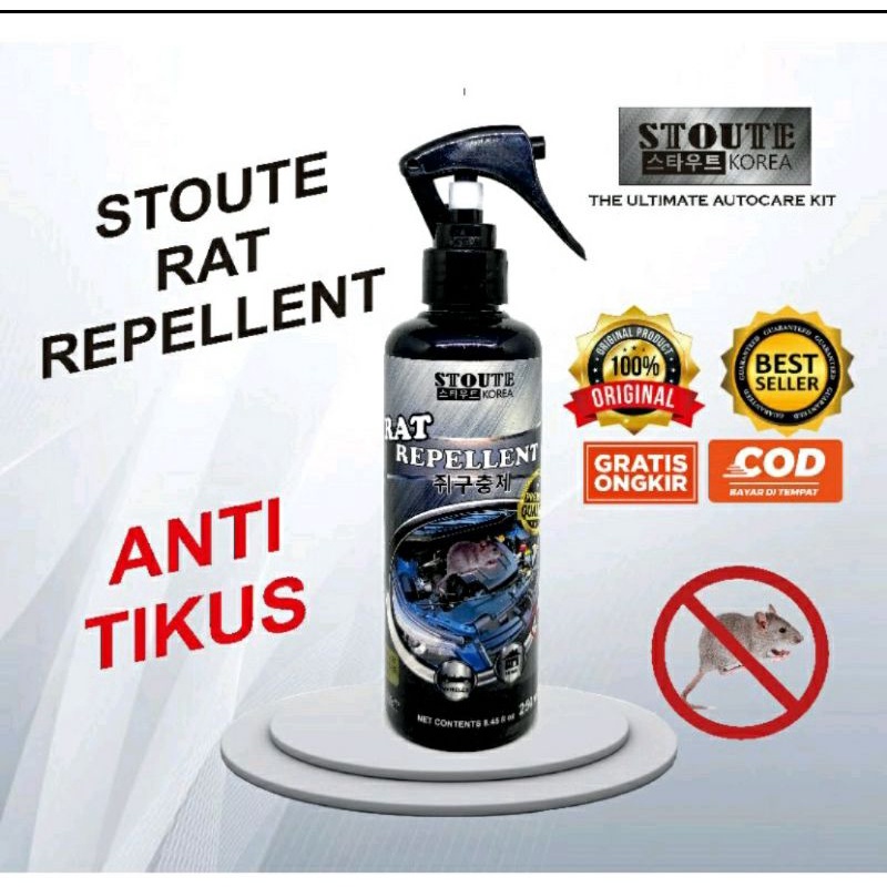 Jual Stoute Rat Repellent original obat pengusir tikus rodent paling ...