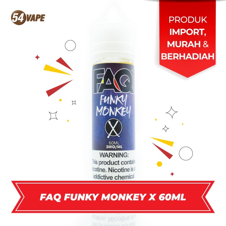 Jual FUNKY MONKEY X 60ML AUTHENTIC by EJM | Shopee Indonesia