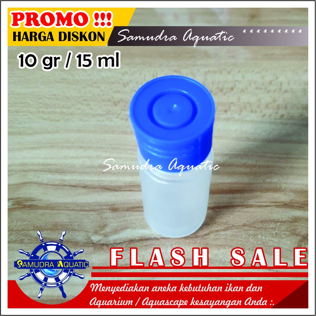 Jual Botol Repack 10gr / 15 ml, Botol Plastik Kemasan Kosong | Shopee ...