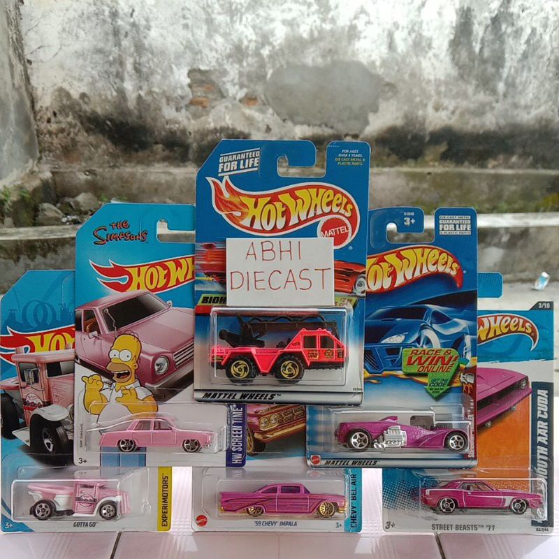 Hot wheels best sale gotta go pink