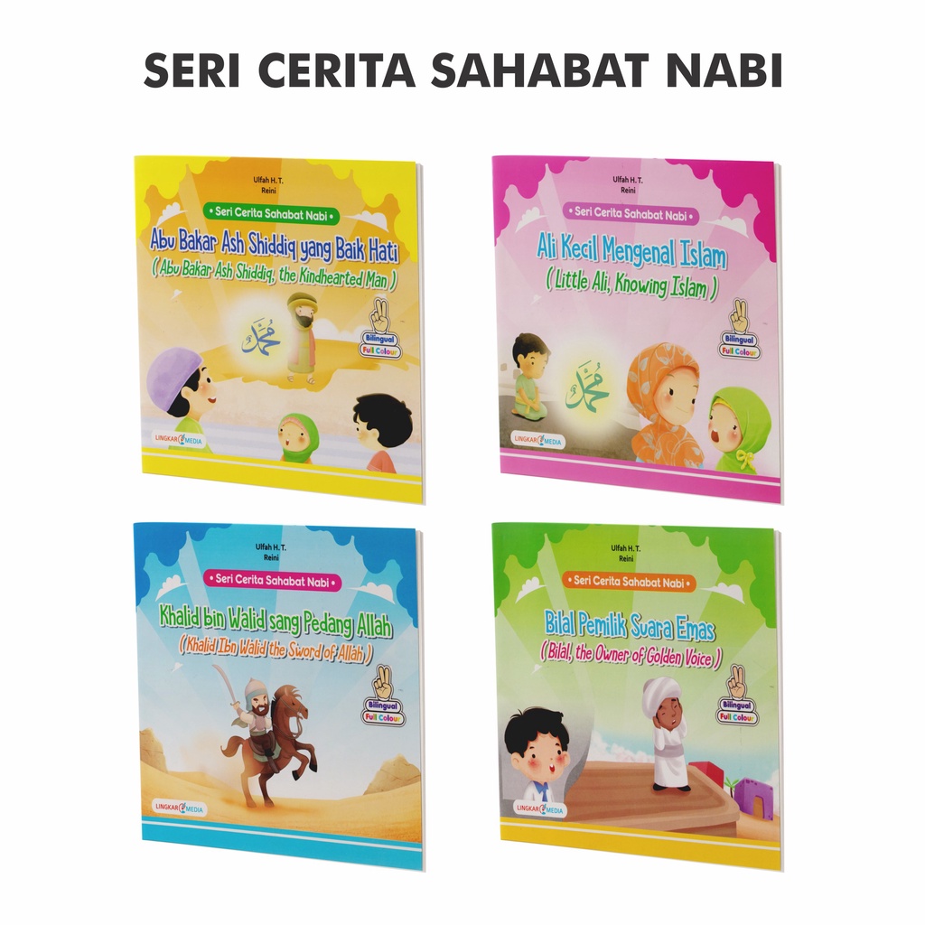 Jual Buku Cerita Anak Bergambar Islami Bilingual 2 Bahasa Seri Cerita ...