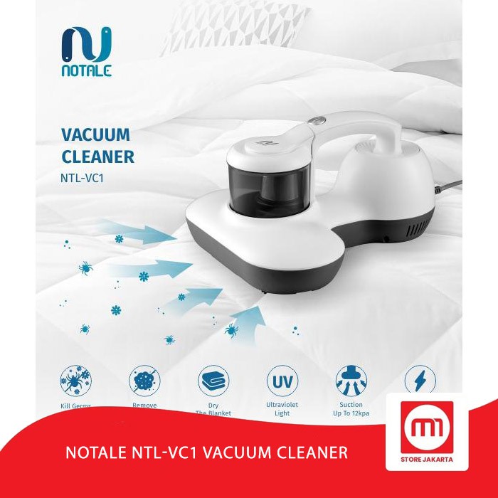 Jual Notale Ntl Vc Vacuum Cleaner Uvc Anti Dust Mite Shopee Indonesia