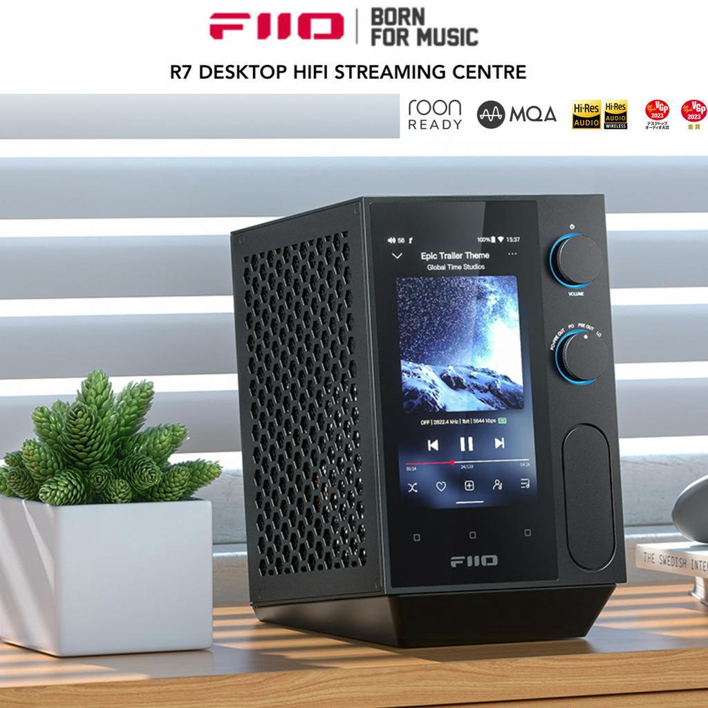 Jual Fiio R7 Hi Res Desktop streamer bluetooth DAC Headphone amp Pre ...