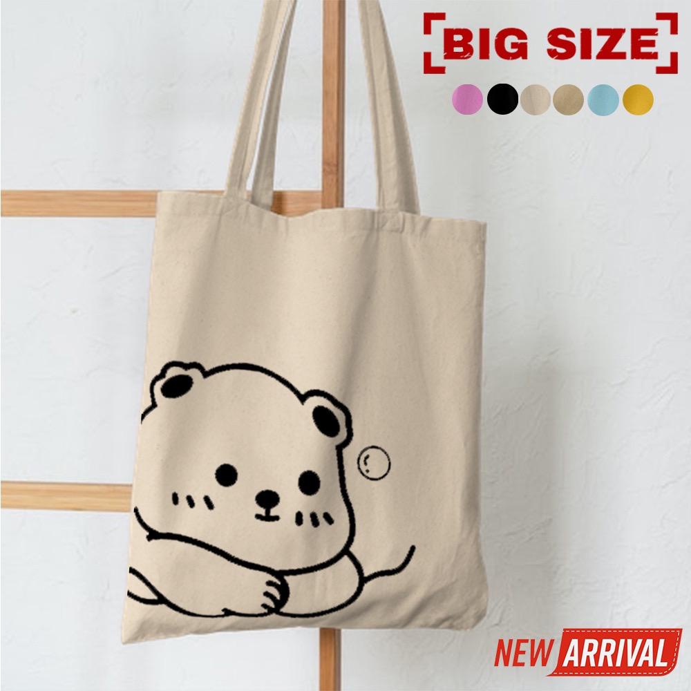 Jual Totebag Kanvas Mini Tas Jinjing Kecil Wanita Tote bag Canvas Tas Bekal  - LITTLE BABY - Jakarta Timur - Mahesaolshopp