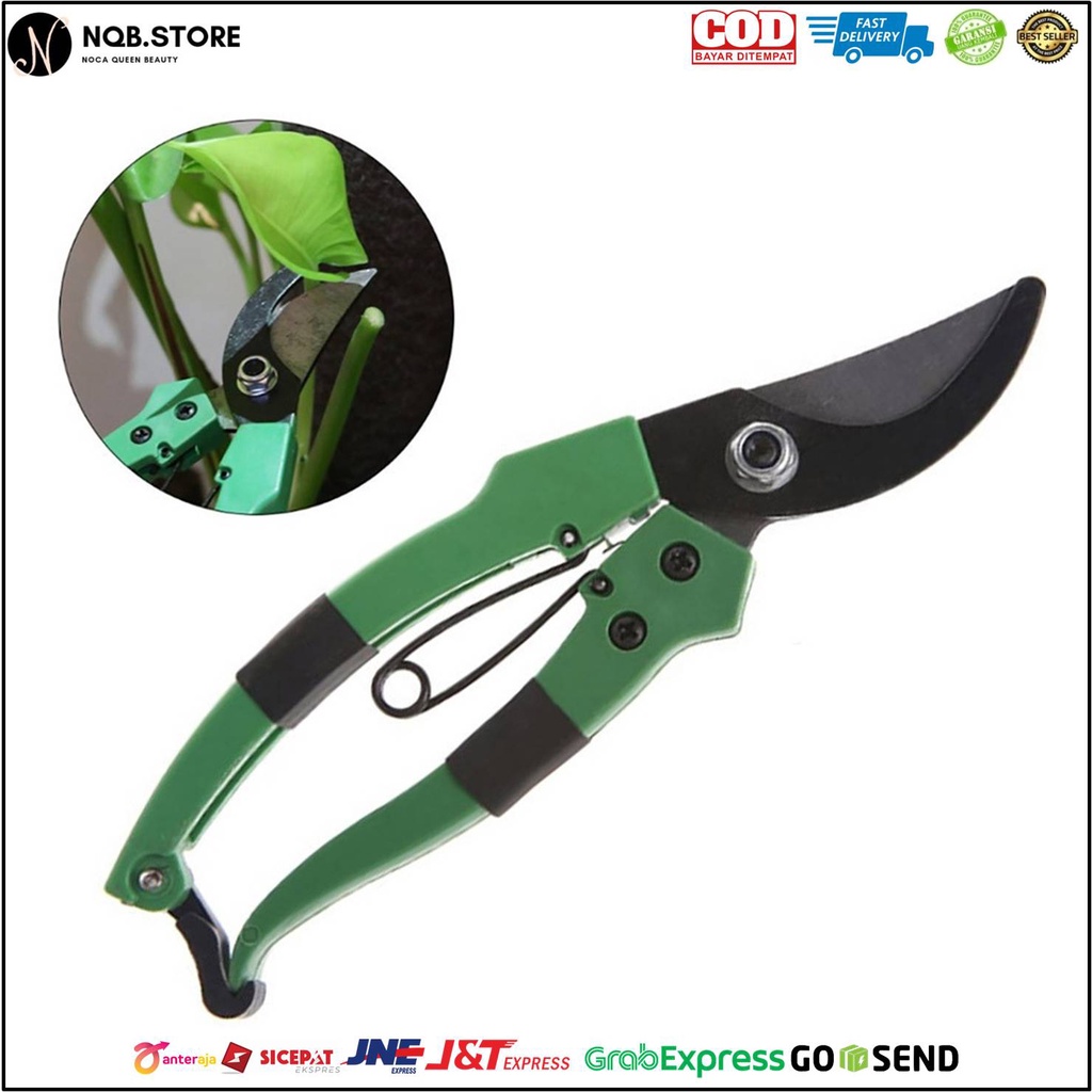 Jual NQB - Gunting Dahan Ranting Bunga Bengkok - Peralatan Kebun ...