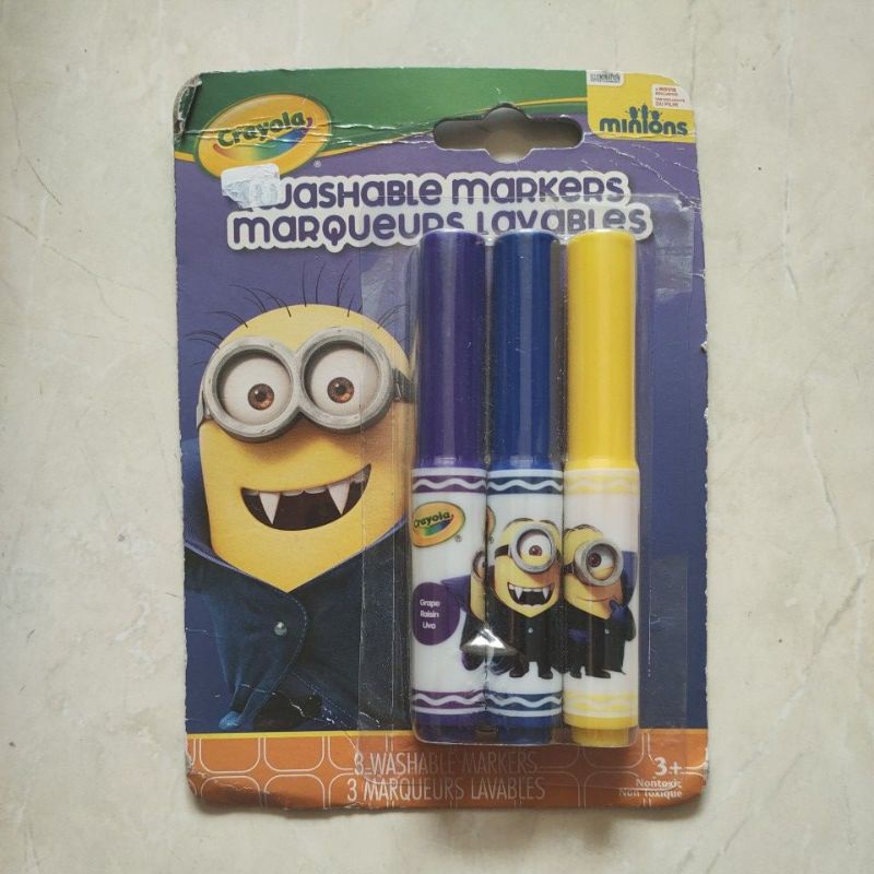 Jual crayola minions washable marker | Shopee Indonesia